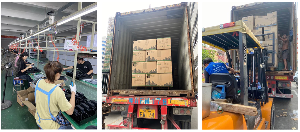 HiEnergy solar street light shipment,hienergy light workshop