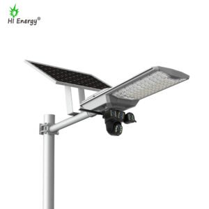 HiEnergy solar powered cameras street light